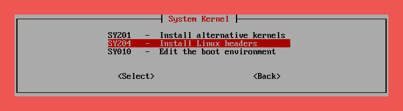 Kernel Headers